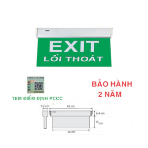Đèn Exit 1 mặt - KT650