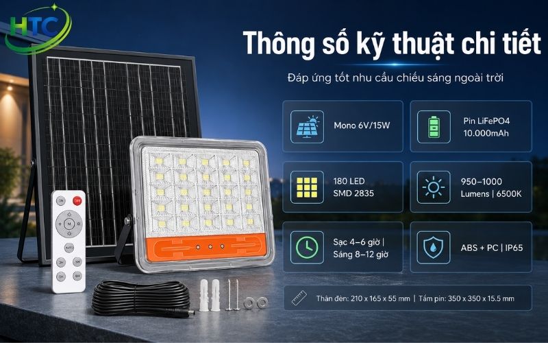 Đèn pha năng lượng mặt trời Đèn pha năng lượng mặt trời