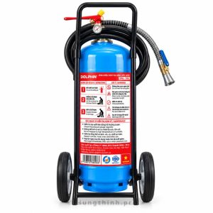 Bình chữa cháy Dolphin đa năng gốc nước loại xe đẩy 35 lít DPA-T35L