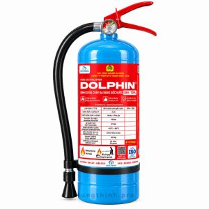 Bình chữa cháy Dolphin đa năng gốc nước (Vỏ thép) 3,5 lít DPA-T3PL